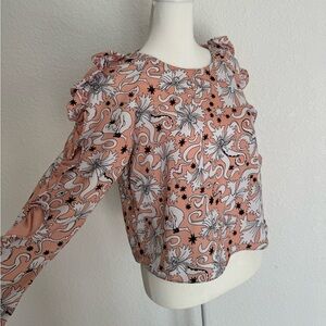 Sister Jane top with ruffle sleeves